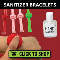 Sanitizer bracelets