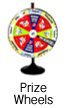 Prize wheels for sale or rent